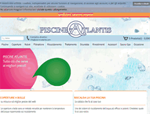 Tablet Screenshot of piscine-atlantis.com